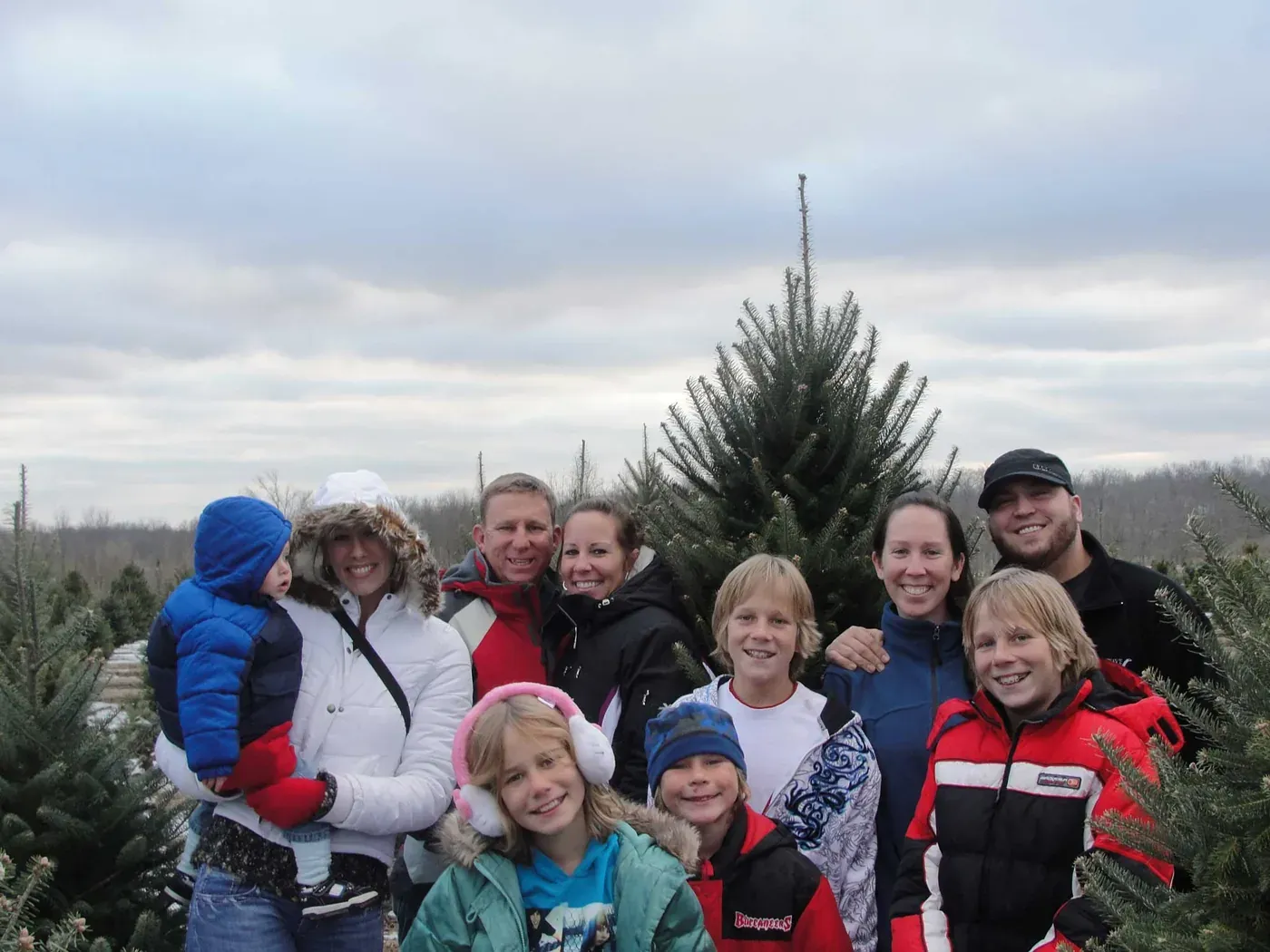 The whole family at Nieman’s